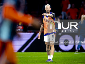 Germany midfielder Robert Andrich plays during the match between the Netherlands and Germany at the Johan Cruijff ArenA for the UEFA Nations...