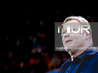 Netherlands trainer Ronald Koeman during the match between the Netherlands and Germany at the Johan Cruijff ArenA for the UEFA Nations Leagu...