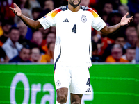 Germany defender Jonathan Tah during the match between the Netherlands and Germany at the Johan Cruijff ArenA for the UEFA Nations League, L...