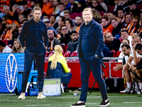 Germany trainer Julian Nagelsmann and Netherlands trainer Ronald Koeman during the match between the Netherlands and Germany at the Johan Cr...