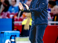 Netherlands trainer Ronald Koeman is present during the match between the Netherlands and Germany at the Johan Cruijff ArenA for the UEFA Na...