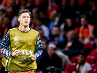 Netherlands forwarder Wout Weghorst plays during the match between the Netherlands and Germany at the Johan Cruijff ArenA for the UEFA Natio...