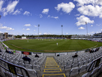 A general view of the Seat Unique Riverside Ground during the Vitality County Championship match between Durham Cricket and Lancashire at th...