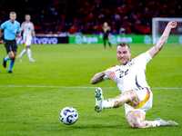 Germany defender David Raum during the match between the Netherlands and Germany at the Johan Cruijff ArenA for the UEFA Nations League, Lea...