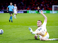 Germany defender David Raum during the match between the Netherlands and Germany at the Johan Cruijff ArenA for the UEFA Nations League, Lea...