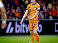 Netherlands defender Jan-Paul van Hecke plays during the match between the Netherlands and Germany at the Johan Cruijff ArenA for the UEFA N...