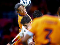 Netherlands defender Virgil van Dijk during the match between the Netherlands and Germany at the Johan Cruijff ArenA for the UEFA Nations Le...