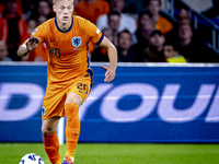 Netherlands defender Jan-Paul van Hecke plays during the match between the Netherlands and Germany at the Johan Cruijff ArenA for the UEFA N...