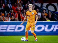 Netherlands defender Jan-Paul van Hecke plays during the match between the Netherlands and Germany at the Johan Cruijff ArenA for the UEFA N...