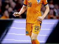 Netherlands defender Jan-Paul van Hecke plays during the match between the Netherlands and Germany at the Johan Cruijff ArenA for the UEFA N...