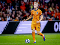 Netherlands defender Jan-Paul van Hecke plays during the match between the Netherlands and Germany at the Johan Cruijff ArenA for the UEFA N...