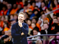 Germany trainer Julian Nagelsmann during the match between the Netherlands and Germany at the Johan Cruijff ArenA for the UEFA Nations Leagu...