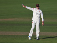 Lancashire captain Keaton Jennings during the Vitality County Championship match between Durham Cricket and Lancashire at the Seat Unique Ri...