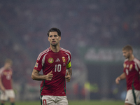 Dominik Szoboszlai of Hungary during the UEFA Nations League Group A3 match at Puskas Arena in Budapest, Hungary, on September 10, 2024. (