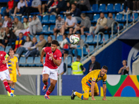 Players are in action during the UEFA Nations League 2024 - League phase - Matchday 2 match between Andorra and Malta at Estadi Nacional d'A...