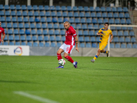 Teddy Teuma of Malta is in action during the UEFA Nations League 2024 - League phase - Matchday 2 match between Andorra and Malta at Estadi...