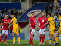 Players are in action during the UEFA Nations League 2024 - League phase - Matchday 2 match between Andorra and Malta at Estadi Nacional d'A...