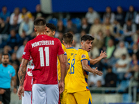 Players are in action during the UEFA Nations League 2024 - League phase - Matchday 2 match between Andorra and Malta at Estadi Nacional d'A...