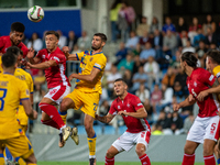 Players are in action during the UEFA Nations League 2024 - League phase - Matchday 2 match between Andorra and Malta at Estadi Nacional d'A...