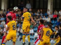 Players are in action during the UEFA Nations League 2024 - League phase - Matchday 2 match between Andorra and Malta at Estadi Nacional d'A...