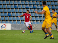 Matthew Guillaumier of Malta is in action during the UEFA Nations League 2024 - League phase - Matchday 2 match between Andorra and Malta at...