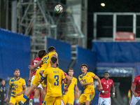 Players are in action during the UEFA Nations League 2024 - League phase - Matchday 2 match between Andorra and Malta at Estadi Nacional d'A...