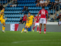 Players are in action during the UEFA Nations League 2024 - League phase - Matchday 2 match between Andorra and Malta at Estadi Nacional d'A...