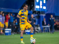 Jesus Rubio of Andorra is in action during the UEFA Nations League 2024 - League phase - Matchday 2 match between Andorra and Malta at Estad...