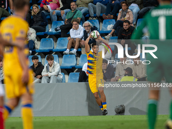 Players are in action during the UEFA Nations League 2024 - League phase - Matchday 2 match between Andorra and Malta at Estadi Nacional d'A...