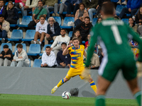 Joao Teixeira of Andorra is in action during the UEFA Nations League 2024 - League phase - Matchday 2 match between Andorra and Malta at Est...