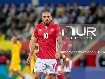 Teddy Teuma of Malta is in action during the UEFA Nations League 2024 - League phase - Matchday 2 match between Andorra and Malta at Estadi...