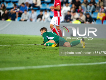 Henry Bonello of Malta is in action during the UEFA Nations League 2024 - League phase - Matchday 2 match between Andorra and Malta at Estad...