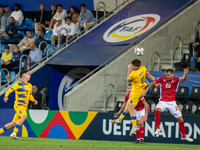 Players are in action during the UEFA Nations League 2024 - League phase - Matchday 2 match between Andorra and Malta at Estadi Nacional d'A...