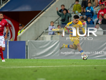 Ricard Fernandez of Andorra is in action during the UEFA Nations League 2024 - League phase - Matchday 2 match between Andorra and Malta at...