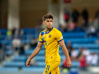 Albert Rosas of Andorra is in action during the UEFA Nations League 2024 - League phase - Matchday 2 match between Andorra and Malta at Esta...