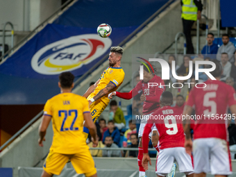 Players are in action during the UEFA Nations League 2024 - League phase - Matchday 2 match between Andorra and Malta at Estadi Nacional d'A...