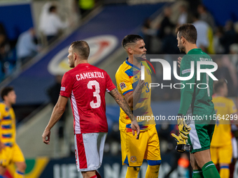 Andorra players after the UEFA Nations League 2024 - League phase - Matchday 2 match between Andorra and Malta at Estadi Nacional d'Andorra...