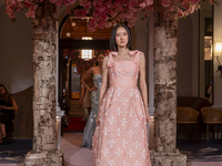 Models walk the runway finale at the Nardos show during September 2024 New York Fashion Week at Daniel on September 09, 2024, in New York, N...