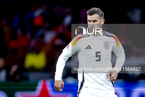 Germany midfielder Pascal Gross plays during the match between the Netherlands and Germany at the Johan Cruijff ArenA for the UEFA Nations L...