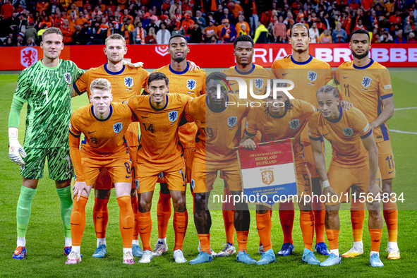 During the match between the Netherlands and Germany at the Johan Cruijff ArenA for the UEFA Nations League, League A, Group A3, Matchday 2...