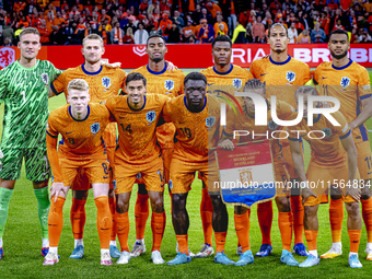 During the match between the Netherlands and Germany at the Johan Cruijff ArenA for the UEFA Nations League, League A, Group A3, Matchday 2...