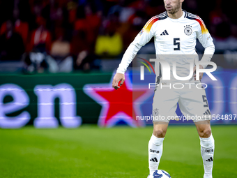 Germany midfielder Pascal Gross plays during the match between the Netherlands and Germany at the Johan Cruijff ArenA for the UEFA Nations L...