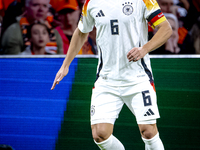 Germany midfielder Joshua Kimmich plays during the match between the Netherlands and Germany at the Johan Cruijff ArenA for the UEFA Nations...