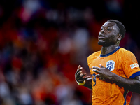 Netherlands forward Brian Brobbey plays during the match between the Netherlands and Germany at the Johan Cruijff ArenA for the UEFA Nations...