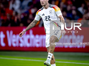 Germany defender David Raum during the match between the Netherlands and Germany at the Johan Cruijff ArenA for the UEFA Nations League, Lea...