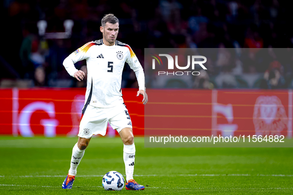 Germany midfielder Pascal Gross plays during the match between the Netherlands and Germany at the Johan Cruijff ArenA for the UEFA Nations L...