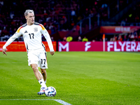 Germany midfielder Florian Wirtz plays during the match between the Netherlands and Germany at the Johan Cruijff ArenA for the UEFA Nations...