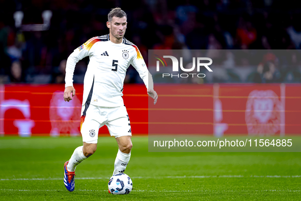 Germany midfielder Pascal Gross plays during the match between the Netherlands and Germany at the Johan Cruijff ArenA for the UEFA Nations L...