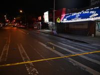 A 35-year-old man identified as Juan Lluverez is wounded multiple times and killed in a shooting in Bronx, New York, United States, on Septe...