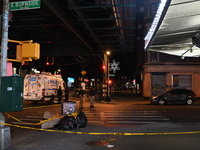 A 35-year-old man identified as Juan Lluverez is wounded multiple times and killed in a shooting in Bronx, New York, United States, on Septe...